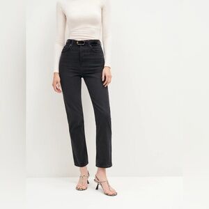 Reformation Cynthia High Rise straight jeans